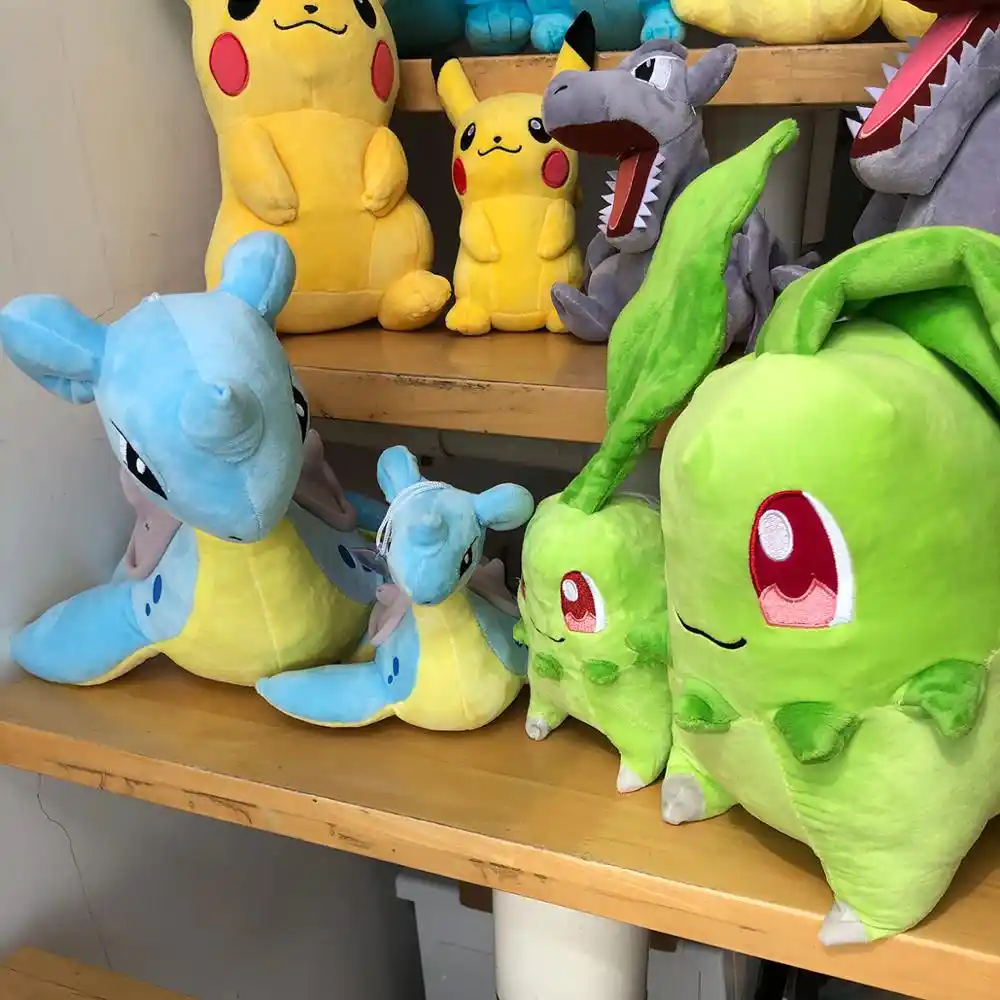 Pikachuedフシギダネヒトカゲイーブイゼニガメカビゴンミュウツーぬいぐるみワニノコ氷vulpixかわいいアニメぬいぐるみのプレゼント Stuffed Plush Animals Aliexpress