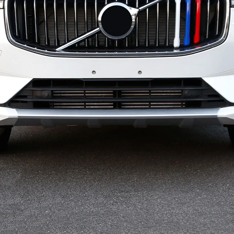 Для Volvo XC60- ABS хромированный Передний+ задний бампер противоскользящая защитная накладка 2 шт. аксессуары для стайлинга автомобилей