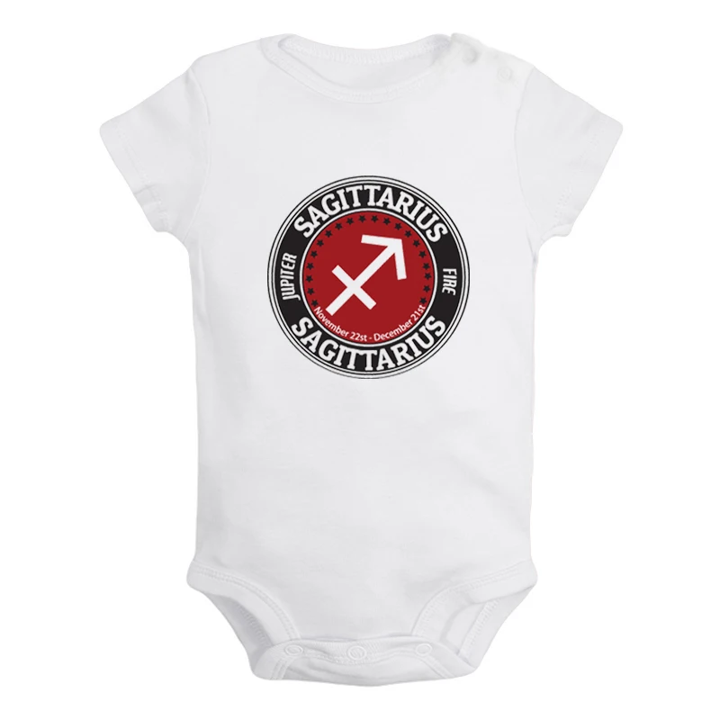ieBodysuits2025W Libra Sagittarius Созвездие рыб, Одежда для новорожденных девочек и мальчиков, комбинезон с короткими рукавами, комбинезон, хлопок - Цвет: ieBodysuits2025W