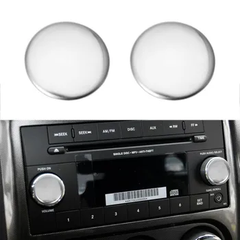 

Car Stikcer for Dodge Challenger 2009 2010 2011 2012 2013 2014 CD On/off Switch Cover Decoration Trim Chrome Car Accessories