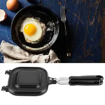 

Double-Sided Multifunction Fry Pan Baking Dish Sandwich Toaster Breakfast Maker Nonstick Baking Pan Bakeware Cheesecake