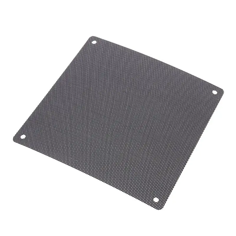 5PCS PVC 팬 먼지 필터 PC 방진 케이스 절단 가능 컴퓨터 메쉬 커버 40mm 50mm 60mm 70mm 80mm 90mm 120mm 140mm 메쉬 블랙