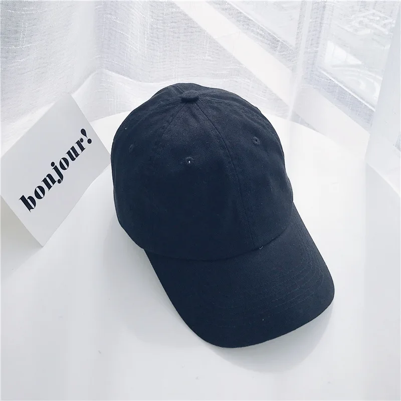 Sports Hats Outdoor Baseball Cap Men's Women Casual Solid Color Summer Unisex Plain Curved Sun Visor Hip-Hop Cap Hat Adjustable  (25)