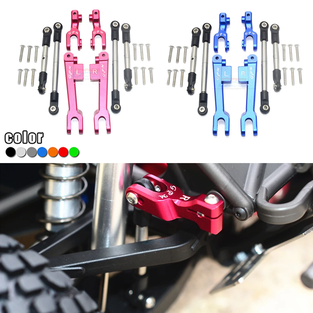 

GPM for 1/7 UDR UNLIMITED DESERT RACER Truck 85086-4 Metal Front + rear anti-roll bar + Stainless steel Tie rod 8597/8598
