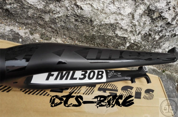 Kinesis 27," 29" алюминиевая вилка MTB жесткая коническая 1/" до 1 1/2" дисковый тормоз через ось вилки 100 мм x 15 мм с рычагом через ось