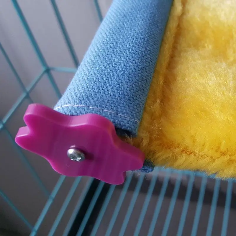 Bird Cage Accessories Bird Hammock Artificial Bird Nest Warm Bird Parrot Nest Hammock Birds Cockatiel Hamster Chinchilla Cage Sleeping Bed Small Pet Birds Supplies