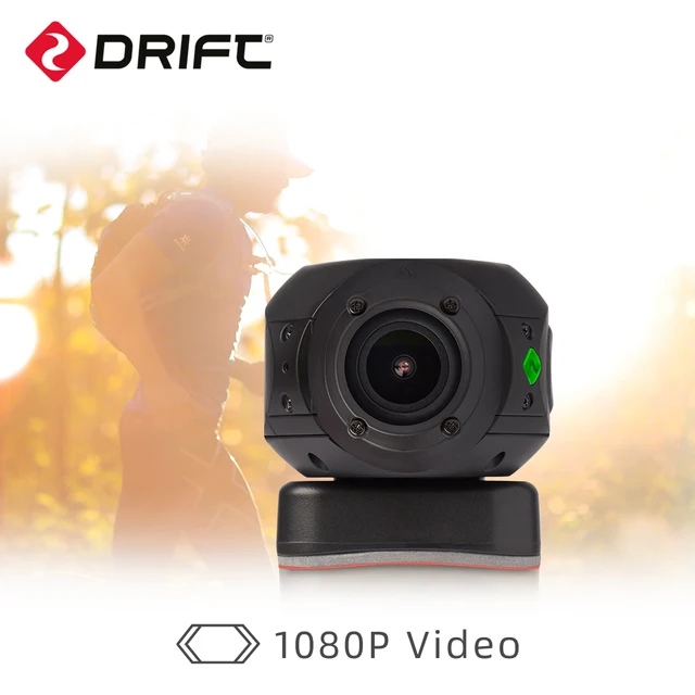 Drift Ghost XL Waterproof Action Camera with IPX7 Waterproof 1080P Video 8 Hours Battery Life 5