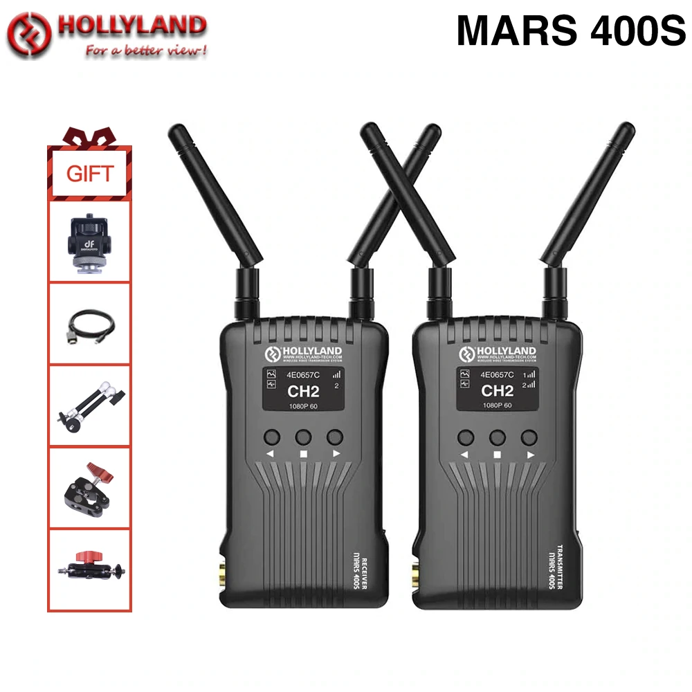Hollyland Mars 400s Беспроводная передача изображения HD видео передатчик приемник 1080