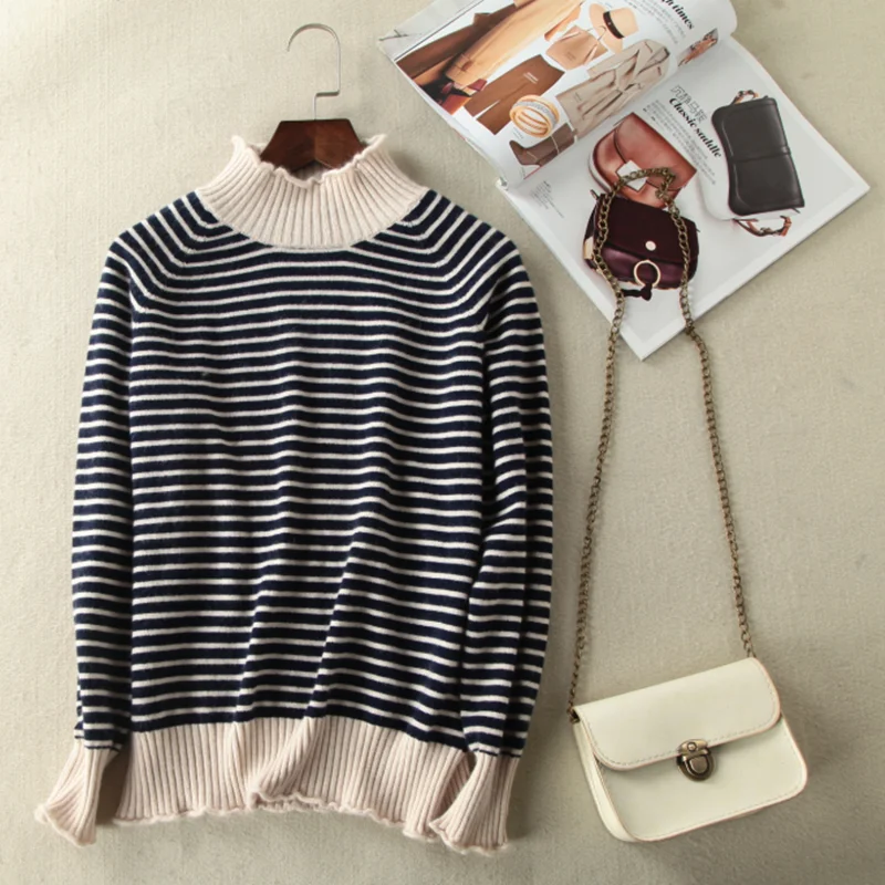Женский вязаный джемпер GCAROL, яркий тонкий эластичный свитер с круглым вырезом из 30%-ной шерсти размеров S-2XL на осень и зиму