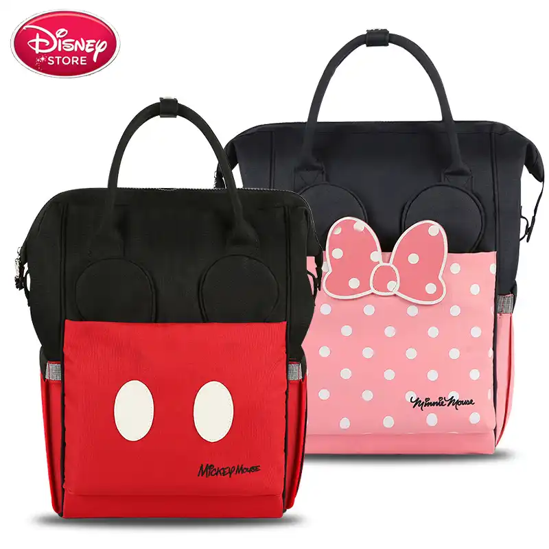 minnie mouse diaper bag disney store