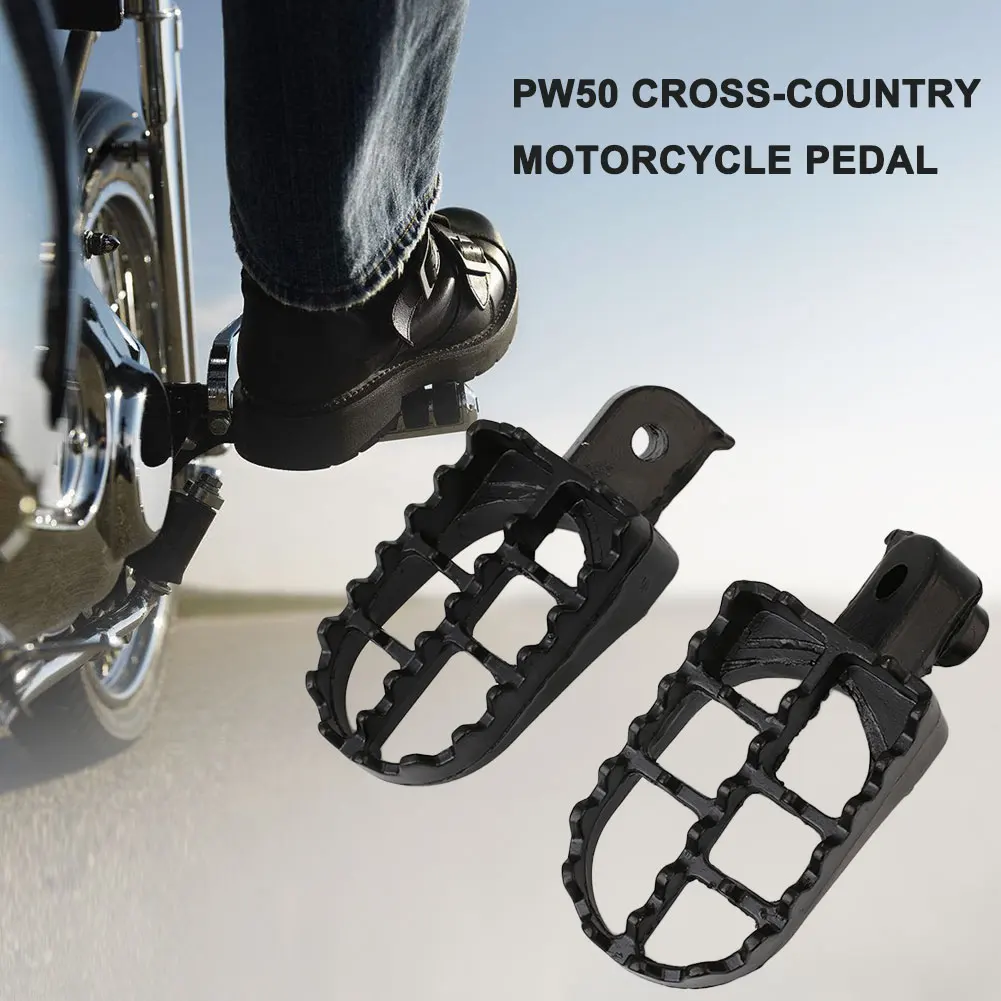 Foot Stool Footrest Durable Pedal Racing Motocycle Accessories PW50 2pcs Practical