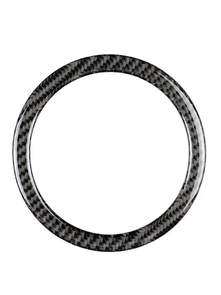 Отделка Руля из углеродного волокна для мини для Cooper R55 R56 R60 2007-2013 отделка рулевого кольца из углеродного волокна