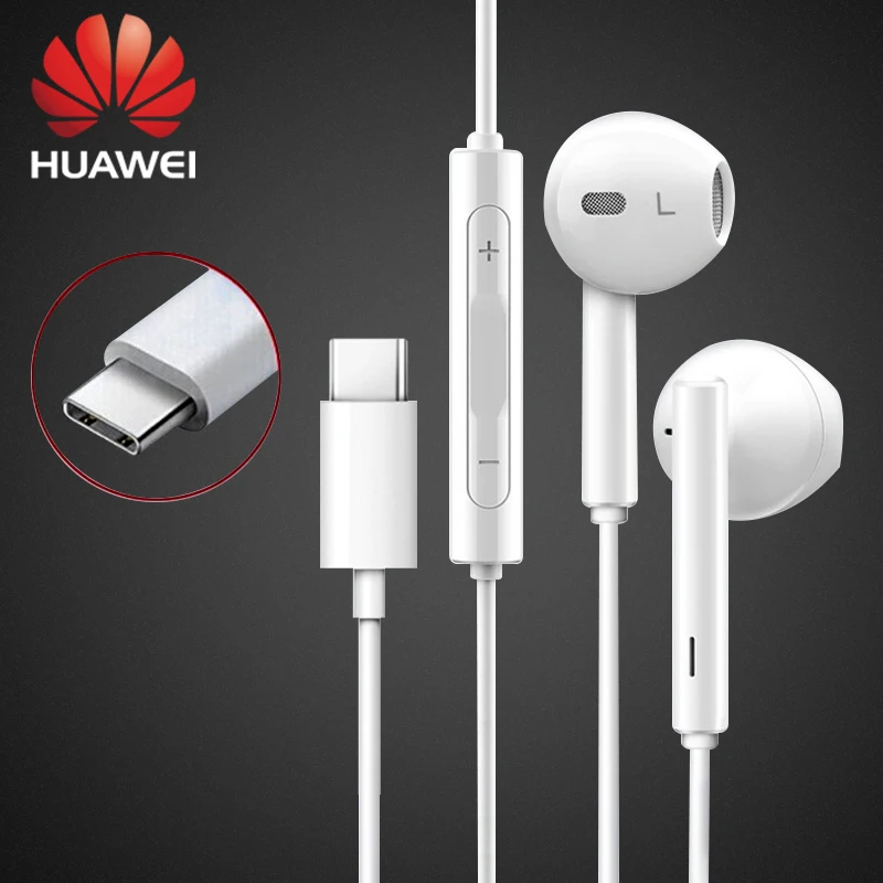 

Huawei Pro USB Type C Headset CM33 Original Nova5/P20/P30Pro Mate10Pro/20X RS Glory 20/Magic2 Note10 Type-c Dedicated Authentic