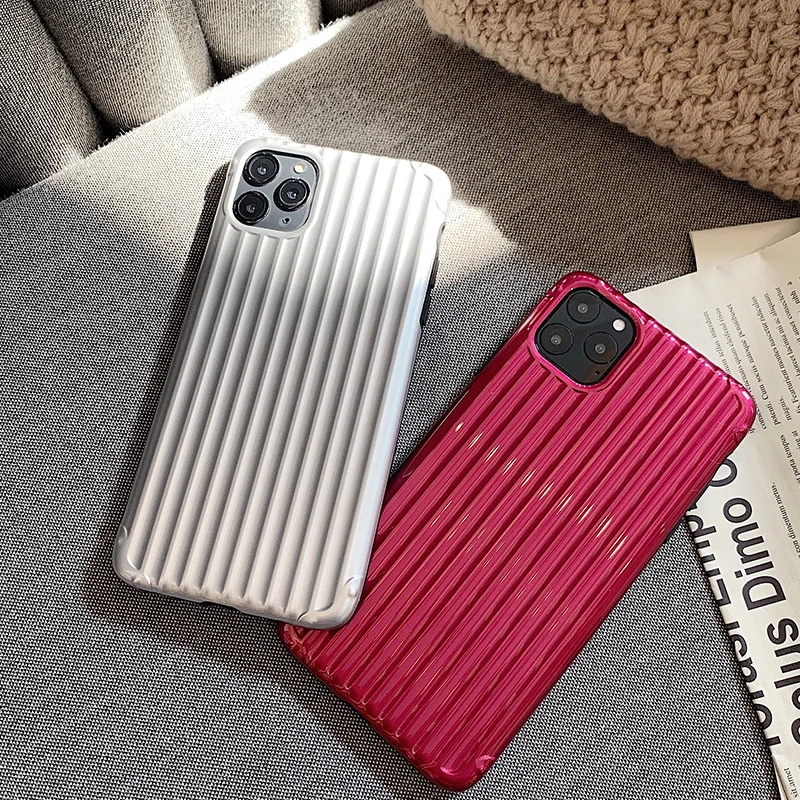 Luxury Luggage Desing IMD Phone Cases for Iphone 11 Xr 6 6s 7 8 Plus Xs Max X 11 Pro Max Case Plain Abstract Protective Cover