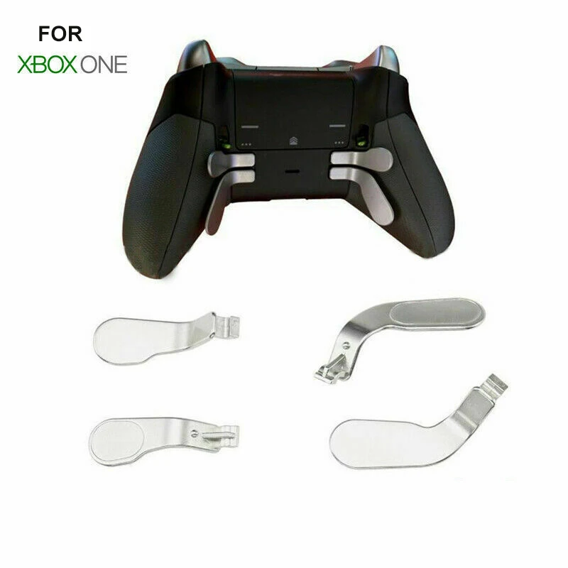 4 шт. серебристые металлические лопатки для контроллера Xbox One Elite|Запасные части| |
