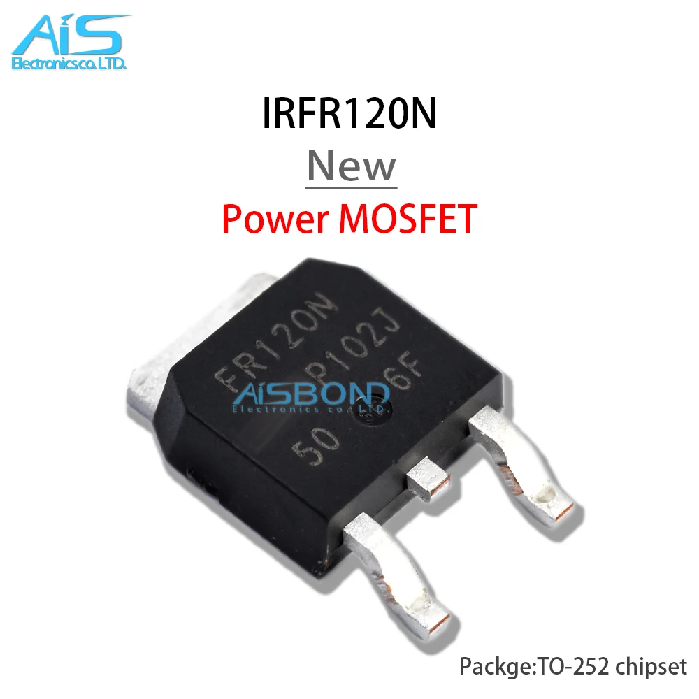 

10pcs/lot New IRFR120 IRFR120N FR120N Power MOSFET TO-252