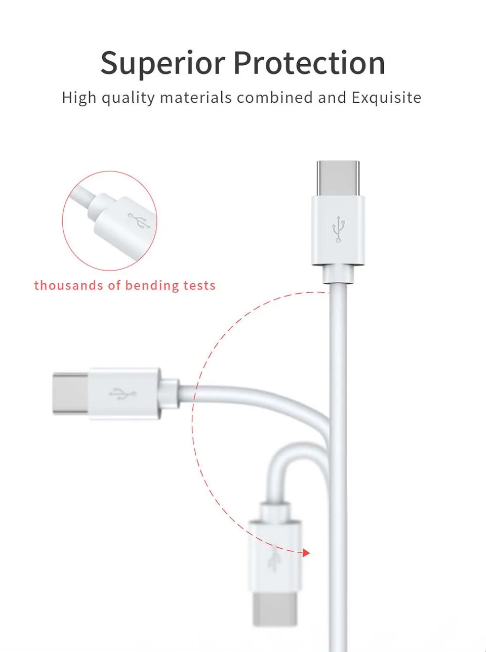 Usb type-C кабель для Xiaomi Redmi Note 7 mi9 USB C кабель для samsung S9 провод для быстрого заряда USB-C шнур для зарядки мобильного телефона