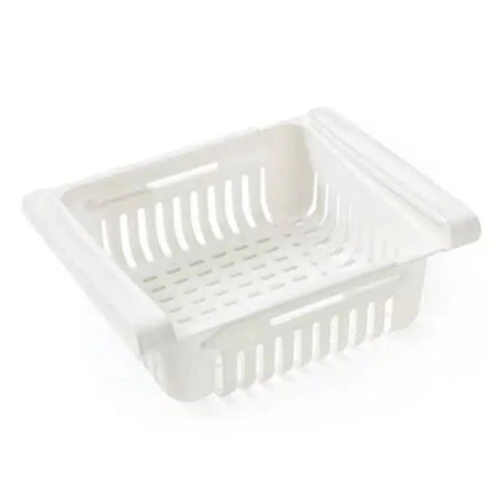 

Refrigerator Plastic Storage Basket Food And Beverage Drawer Storage Box Kitchen Sundries Sorting Box Storage Basket