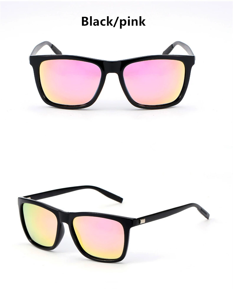 Винтажные Квадратные Солнцезащитные очки, поляризованные линзы, бренд KARL, дизайнерские очки, аксессуары, Ретро стиль, солнцезащитные очки для мужчин/женщин, оттенки розового цвета