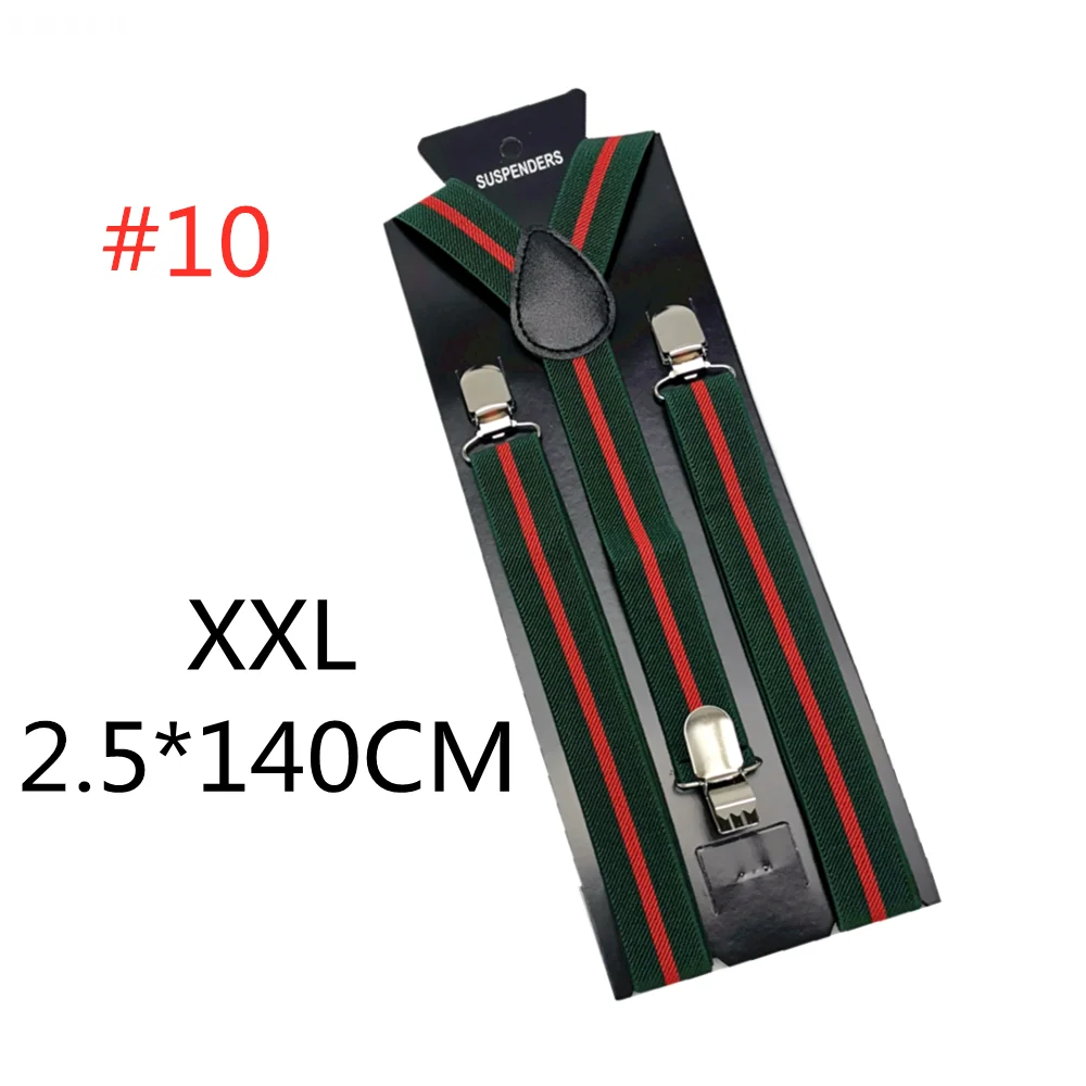 Color 10-140cm Новинка; подтяжки для мужчин, женщин, мальчиков и девочек; цвет красный, белый, Радужный; разноцветные подтяжки в полоску; подтяжки для взрослых и детей; Y-back; подтяжки - Цвет: Color 10-140cm