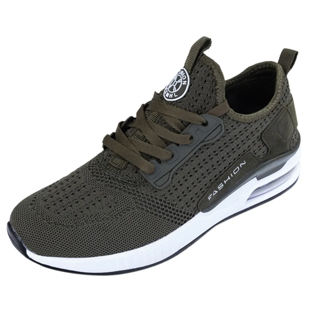 

MUQGEW AIR CUSHION Shoes Woman Coupele Sneakers Men Unisex Mesh Sweatproof Outdoor Running Sports Casual Shoes zapatillas mujer