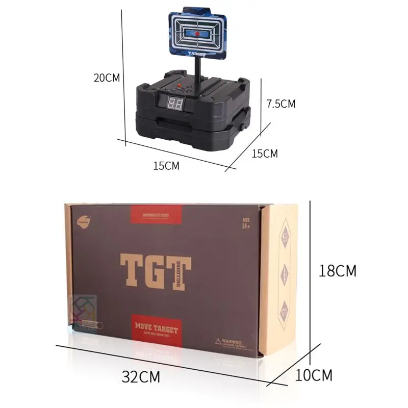 Электрические движущиеся мишени для пушек Nref, подарок для мальчиков и девочек