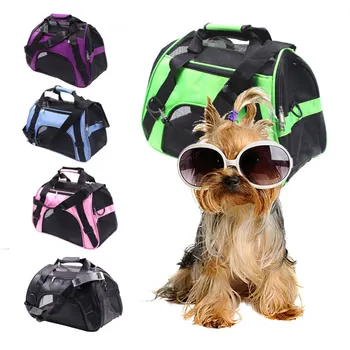 

Pet Bag Portable Breathable Mesh Small Dog Cat Backpack Carrier Outgoing Handbag Puppy Outdoor Travel Bags Pet Props