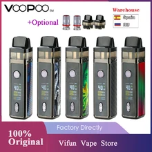 VOOPOO VINCI Mod Pod Vape комплект с аккумулятором 1500 мАч и 5,5 мл Pod и 0,96 дюймов TFT цветной экран Vape комплект Vs Vinci X/Drag 2