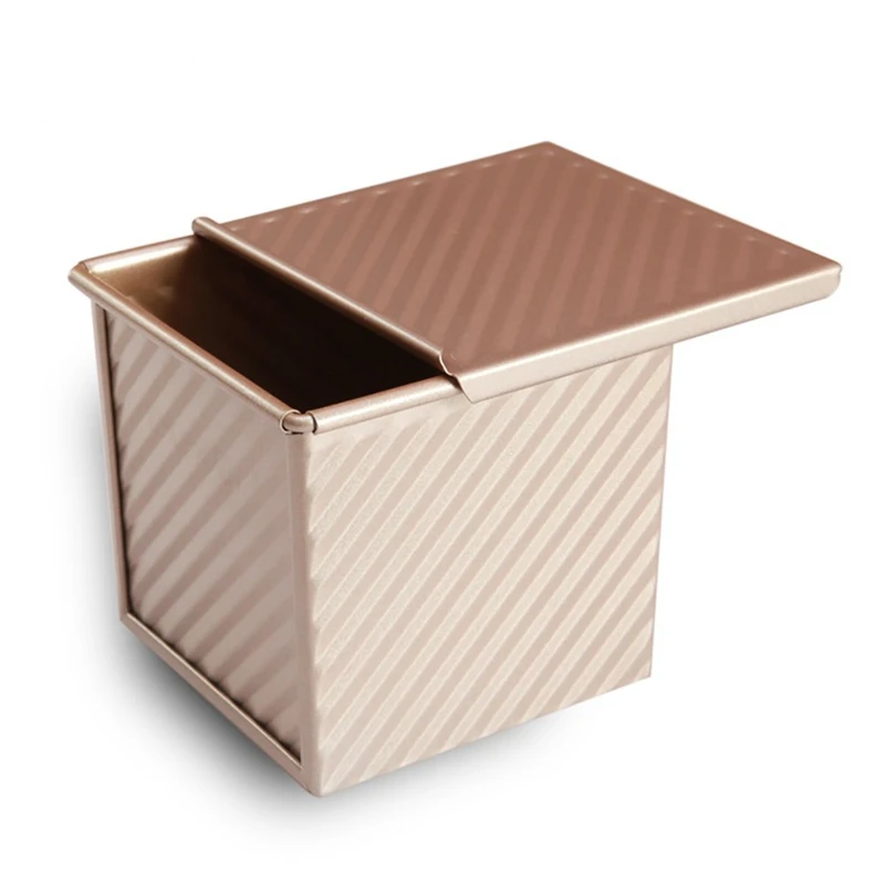 

Pan with Lid Non-Stick Bread Baking Tray, Carbon Steel Bread Baking Tray, Bread and Bread Baking Tray Bread and Bread Tin, Suita