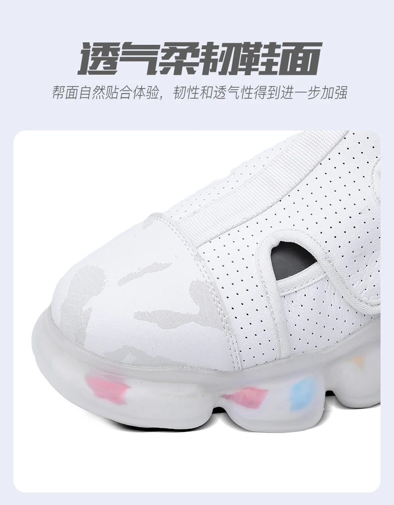 Fashion Men's Sandals Summer Soft Sandals High Quality Microfiber Leather Sandals Outdoor Antiskid Damping Men Roman Sandals