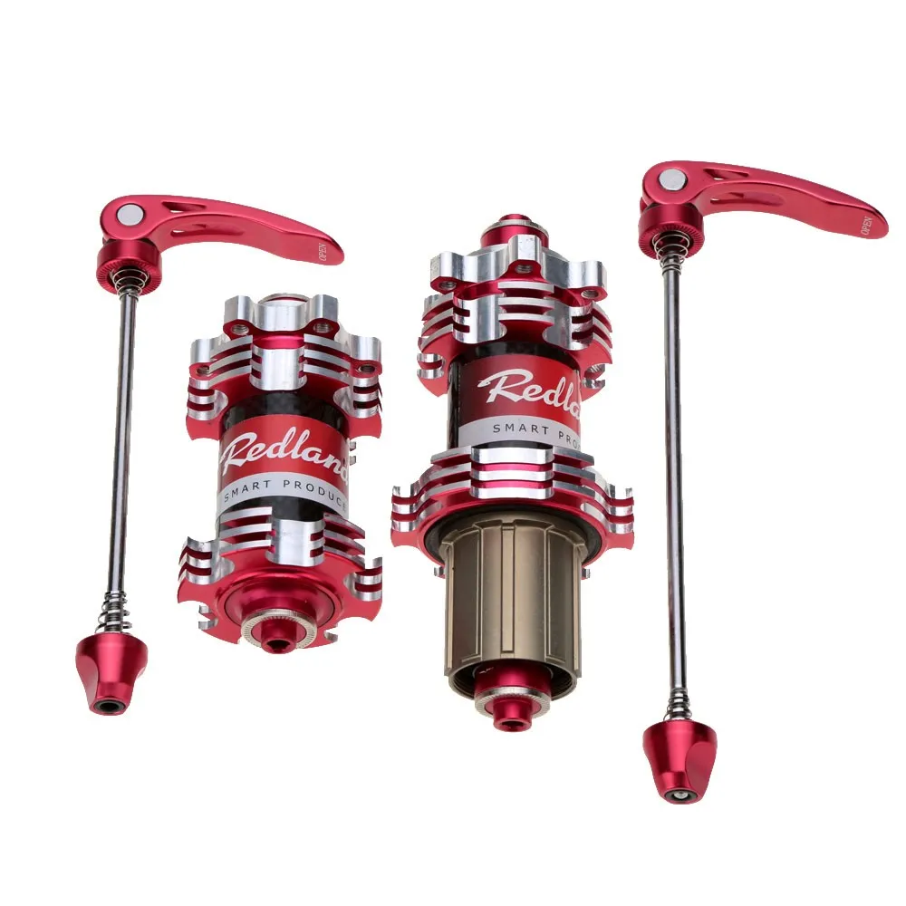 

6 Pawls 24H Hubs Set Disc Bearing Front Rear Hub + Quick Release Lever Skewers Road Bike MTB Mountain Bicycle