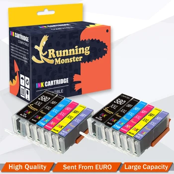 

12pcs Compatible Ink Cartridges For PGI580 CLI581 PGI-580 CLI-581 For Canon Pixma TS8150 TS8151 TS8152 TS8250 TS8251 TS8350