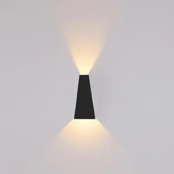 

Led Bedroom Bedside Lamp Double Head Wall Lamp Outdoor Waterproof Simple Modern Creative Light Indoor Home Decor Drop Shipping