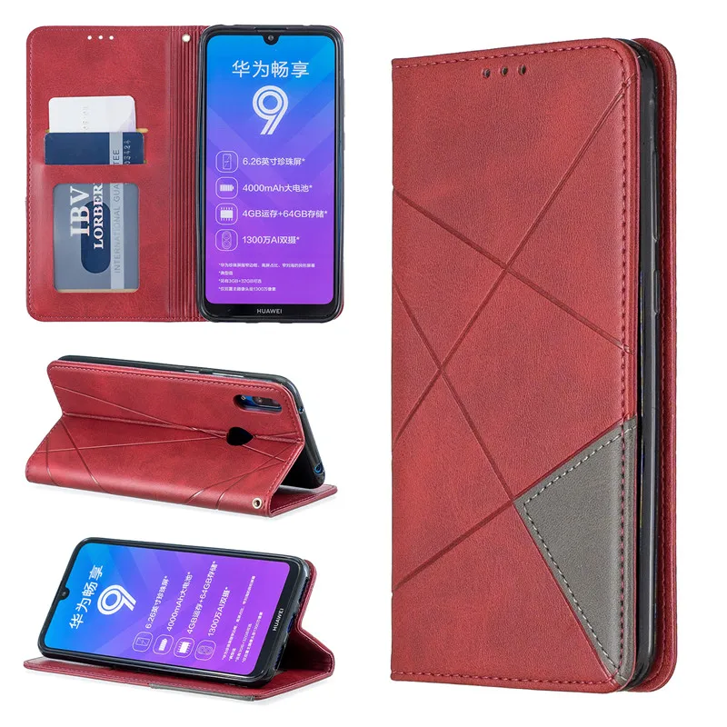 Винтаж кожаный чехол с откидной крышкой для huawei Honor 10i 9x8 s 8a 7a 7c 10lite Y5 Y6 Y7 Y9 Prime держатель для карт чехол для телефона