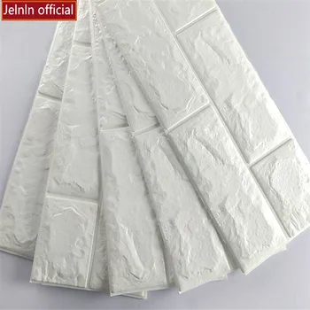 

Thickened 3d foam brick pattern self-adhesive wallpaper baseboard waist line foam wall stickers living room corner wall stickers