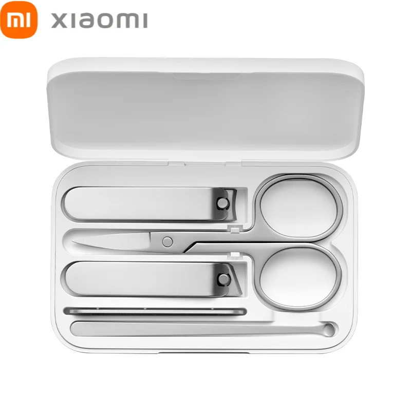XIAOMI Mi Nail Clipper Five Piece Sets With Storage Box Xaomi Nail