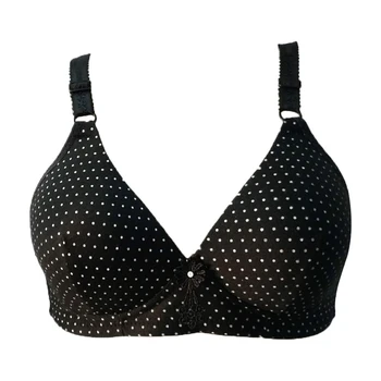 

Wire Free Bra For Women sexy Wave point thin push up Bra 2020 Breathable Underwear Female Fashion lingerie