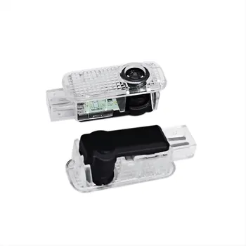 

2pcs Aluminum Car Door Welcome Light Logo Projector lamp For Audi A3 A4 B5 B6 B7 B8 A5 C5 A6 C6 C7 A7 A8 Q3 Q5 Q7 TT