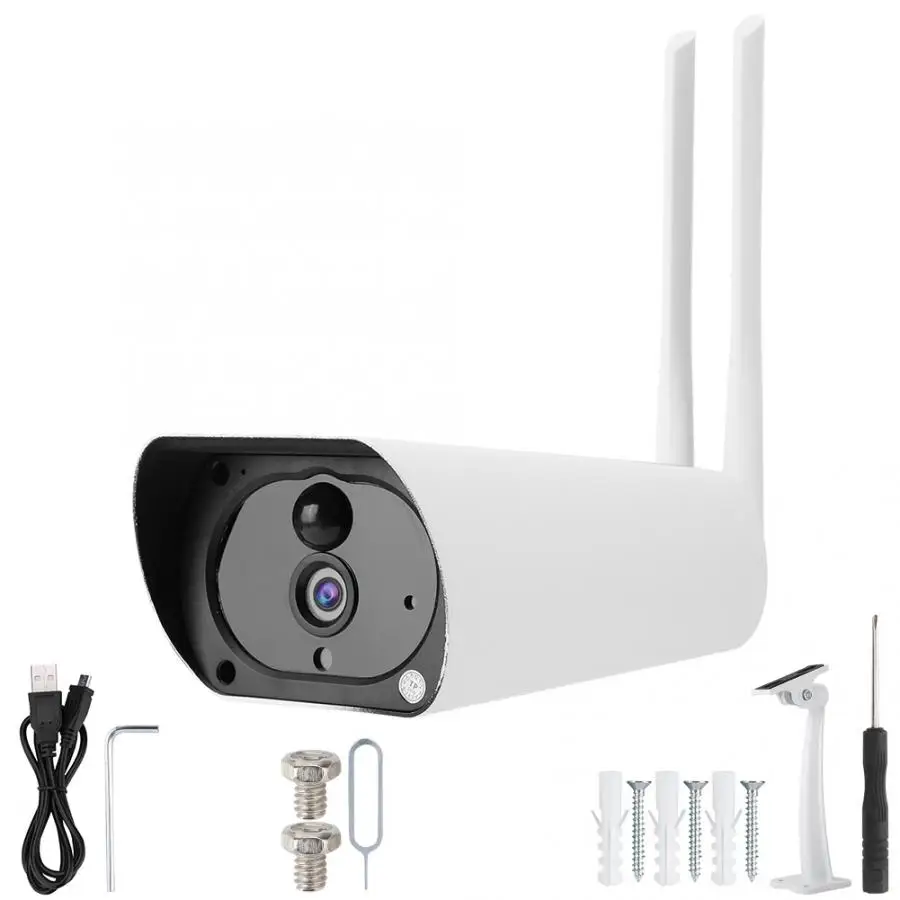 

IP Camera 1080P 4G SIM Card IP67 PIR Solar Powered Outdoor CCTV Camera camaras de vigilancia exterior con vision nocturna