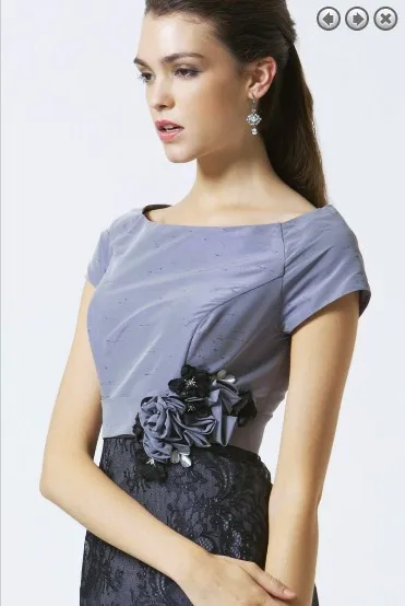 Индивидуальные вечерние платья с коротким рукавом vestido de festa robe de soiree новые модные короткие кружевные вечерние элегантные платья