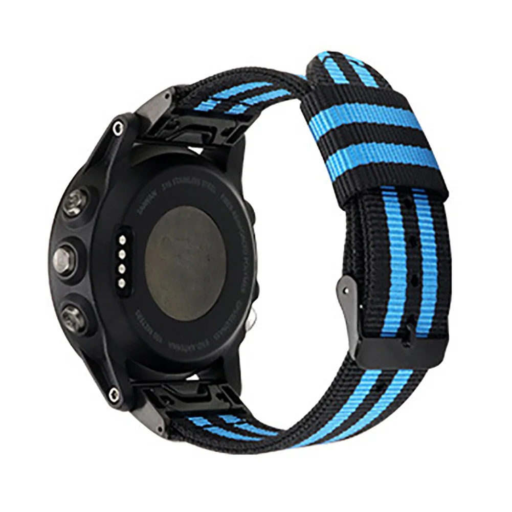 Универсальный 20 мм 22 мм 26 мм ремешок для часов Garmin Fenix6S PRO ремень нейлоновый сменный ремешок для часов Garmin fenix6 fenix 6X