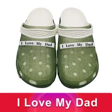 I LOVE MY DAD; Сабо; Mmassage zapatos de hombre; футбольная обувь; мужские мягкие повседневные сандалии; raks Spor Ayakkabi Erkek capcie