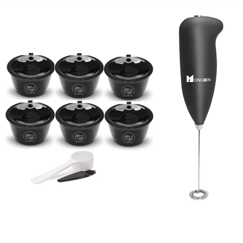 Кофейные капсулы для фильтров Dolce Gusto многоразовые чашки Crema Version кофейные