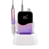 Professional 35000RPM Brushless Portable Rechargeable Cordless Desktop E File Manicure Pedicure Electric Nail Drill Machine 1