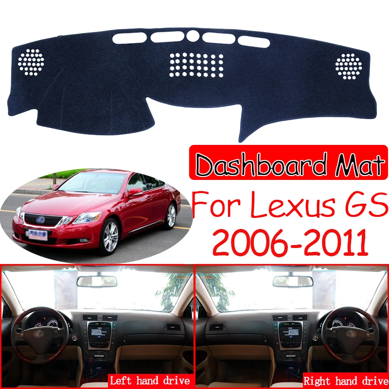 Противоскользящий коврик для приборной панели Lexus GS GS300 GS430 GS450h GS350 GS460 2006 ~ 2011