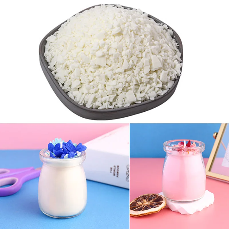 100g slice shape American soy wax 464 candle making kit DIY homemade  scented candle container cup wax making raw materials - AliExpress