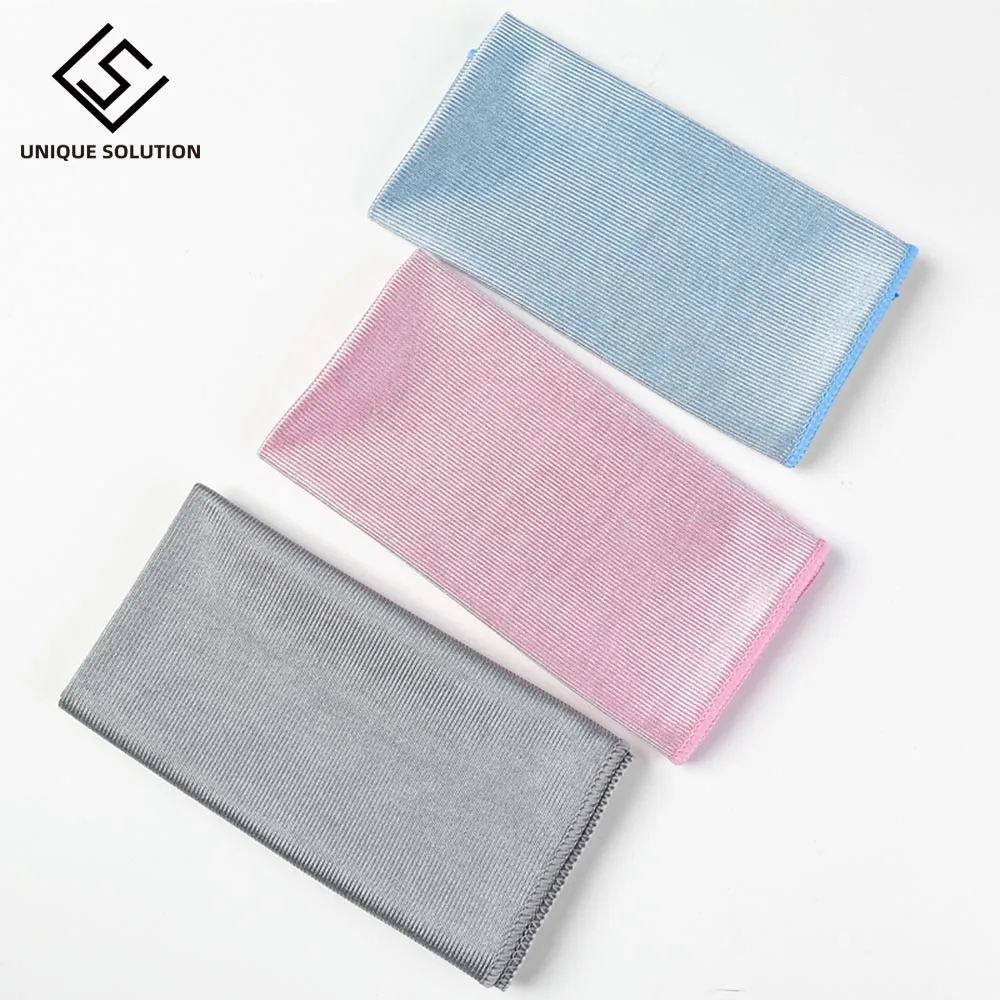 No Trace Absorbable 3 Size Soft Microfiber No Lint Window Car Rag Cleaning Towel Kitchen Cleaning Cloth Wipes Wipe Glass Cloth 3