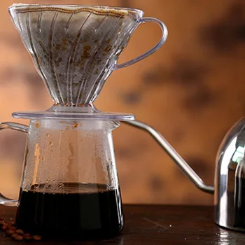 

Coffee Dripper Heat-Resistant Resin 1/2Cups for Barista Coffee Brewing Cup