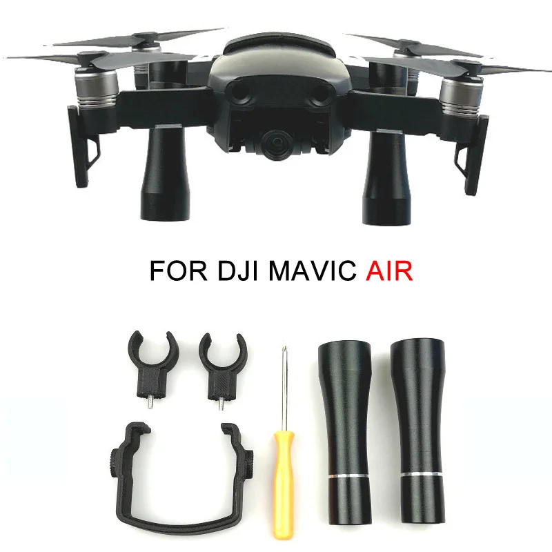 For DJI Mavic Air Drone Night Flight Navigation Light Night Flying Signal Lamp LED Flash Lights Searchlight Bracket Accessories