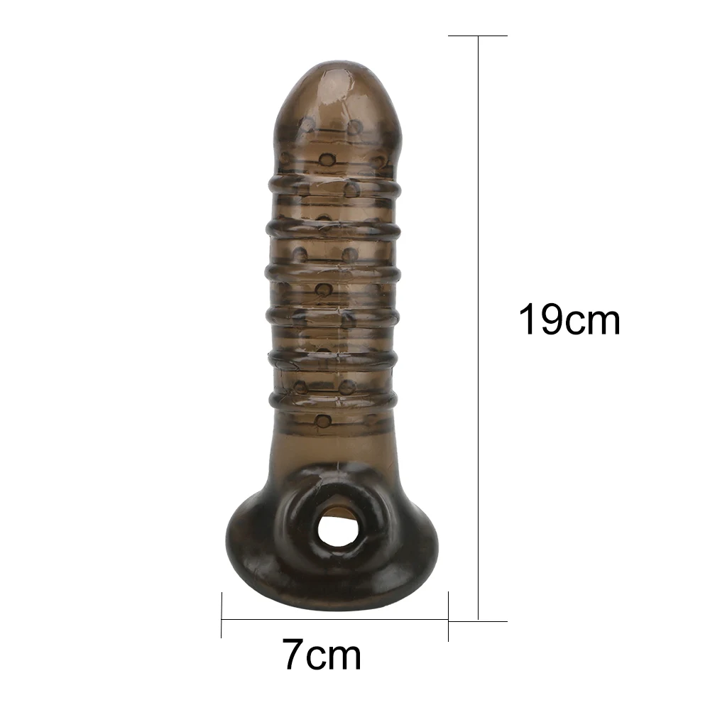 Для задержки семяизвержения пенис экстендер петух рукав для полового члена